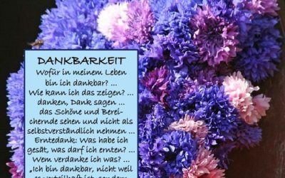 Impuls der Woche: Dankbarkeit