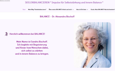 Seelenbalancieren.de hat eine neue Startseite!