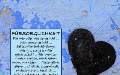 Impuls der Woche: Fürsorglichkeit