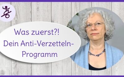 *Video* Prioritäten setzen statt dich zu verzetteln: Ein Satz mit Zauberkraft