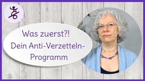 *Video* Prioritäten setzen statt dich zu verzetteln: Ein Satz mit Zauberkraft